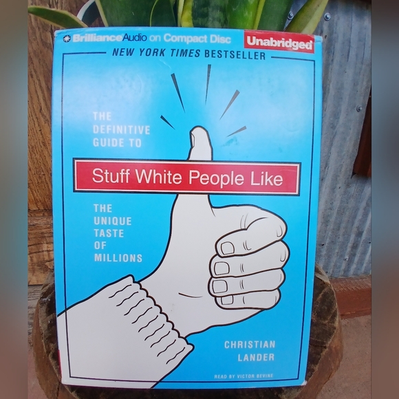 Stuff White People Like Audiobook CHRISTIAN LANDER Satire NEW 6 Hrs - Picture 1 of 7
